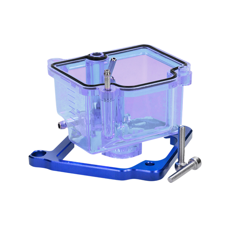 Cuvelage Voca Racing CUVE TYPE PWK 19 à 30 mm TRANSPARENT BLEU INCLUS VIS REHAUSSEUR